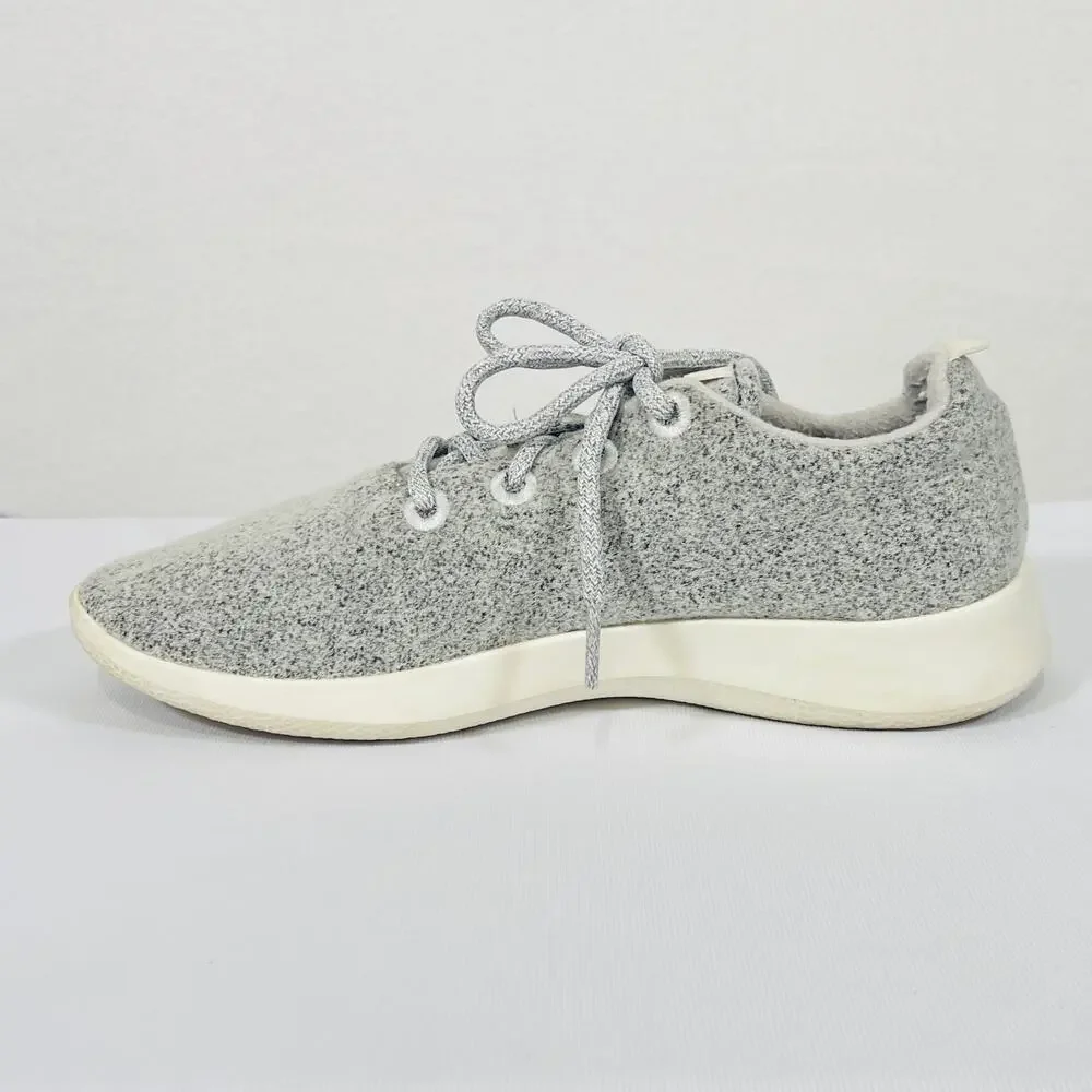 Allbirds Wool Runners Womens 10 Gray Soft Body Low Top Comfort Shoes Trainers